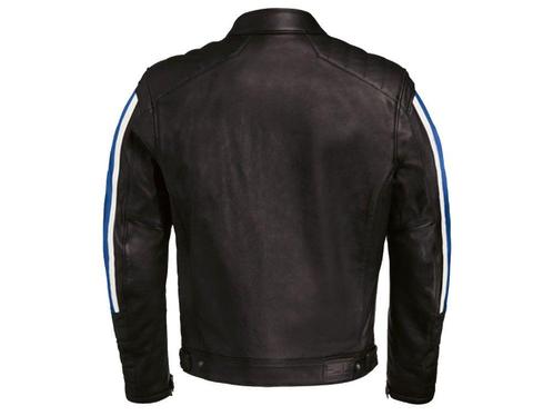 BMW Schwabing Motorjas Heren (schwarz / blau) maten S-M en, Motoren, Kleding | Motorkleding, Jas | leer, Heren, Nieuw met kaartje