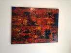 Groot abstract schilderij 120x90, Antiek en Kunst, Kunst | Schilderijen | Abstract, Ophalen