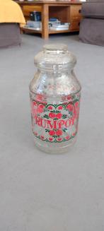 Rumpot,groot  met fruitopdruk, Ophalen of Verzenden, Zo goed als nieuw, Glas, Pot, Bus of Blik