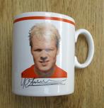 Vintage voetbal beker mok met oor Ronald Koeman, Ophalen of Verzenden, Gebruikt, Overige sporten, Overige typen