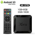 2023 Hot X96Q Android 10.0 Fast Smart TV BOX 2GB 16GB IP&TV, Audio, Tv en Foto, Nieuw, Ophalen of Verzenden