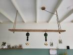 DIY hanglamp steigerhout, Huis en Inrichting, Lampen | Hanglampen, Gebruikt, Ophalen of Verzenden