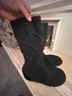 Mooie gebreide warme laatzen van ugg maat 41, Kleding | Dames, Schoenen, Ophalen of Verzenden, Zo goed als nieuw, Bruin, Hoge laarzen