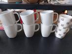 Servies diverse wit, Ophalen, Gebruikt, Bord(en), Effen
