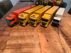 5 vrachtwagens van pakketvervoerders, tekno lion en joal, Hobby en Vrije tijd, Modelauto's | 1:50, Ophalen of Verzenden, Gebruikt