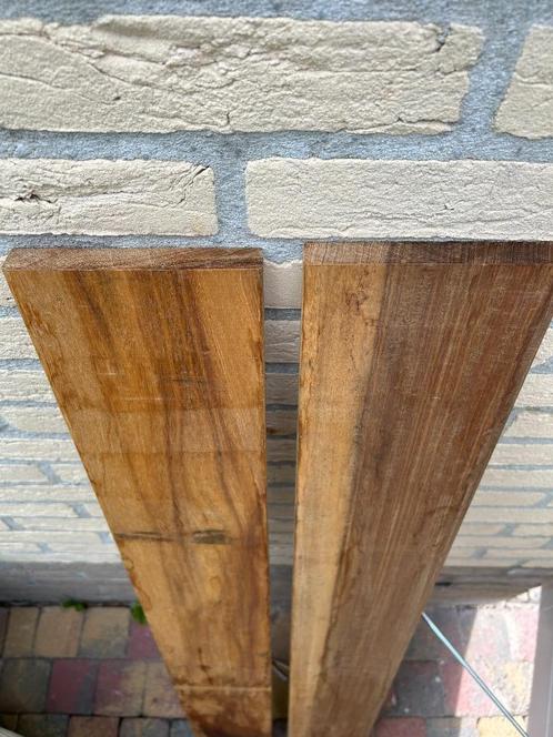 hardhouten planken, Tuin en Terras, Palen, Balken en Planken, Zo goed als nieuw, Planken, 250 cm of meer, Hardhout, Ophalen