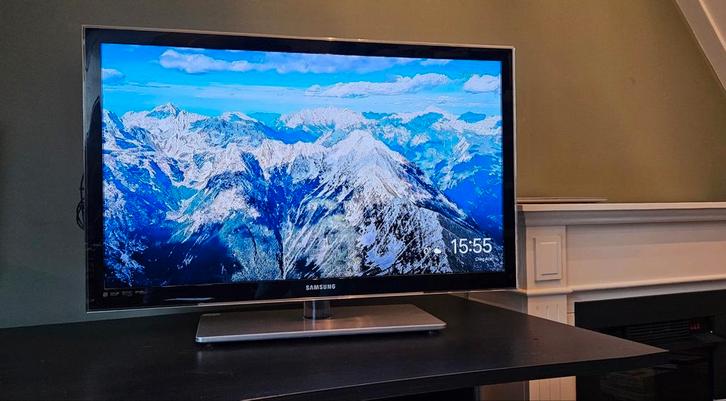 Samsung LED TV 40 inch + Google Chromecast, Audio, Tv en Foto, Televisies, Gebruikt, LED, 40 tot 60 cm, Full HD (1080p), Samsung