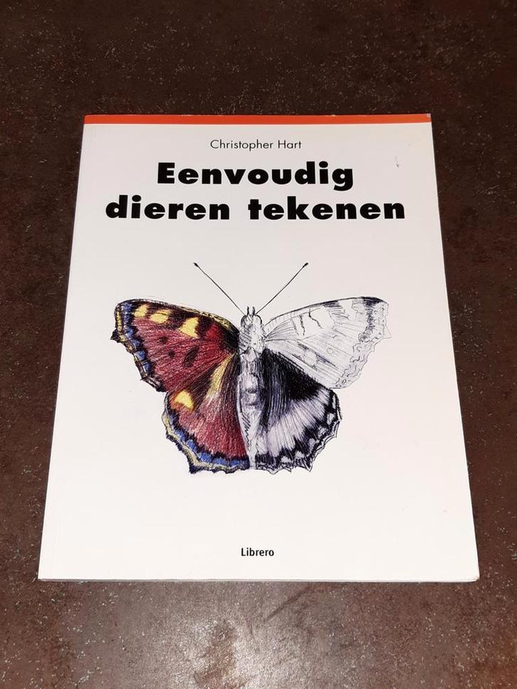 Eenvoudig dieren tekenen C. Hart, Boeken, Hobby en Vrije tijd, Zo goed als nieuw, Tekenen en Schilderen, Ophalen of Verzenden