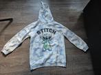 Stitch Sweater Blauw/ Wit met Capuchon, C&A, Meisje, Trui of Vest, Ophalen of Verzenden
