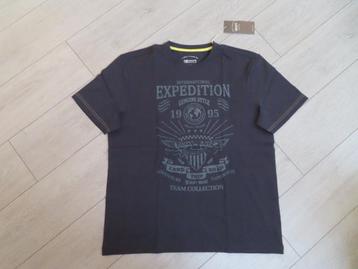 T-SHIRT, ZWART met opdruk (MAN'S WORLD) maat XL (NIEUW) beschikbaar voor biedingen