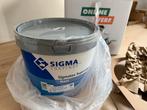 SIGMA | RAL 9001 Cremewit Sigmatex Superlatex Muurverf binn, Ophalen of Verzenden, Zo goed als nieuw, Wit