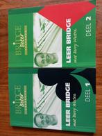 Bridge beter leerboek. Deel1 en 2, Hobby en Vrije tijd, Gezelschapsspellen | Kaartspellen, Ophalen of Verzenden