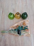 Nieuw! Droogbloemen set kleuren geel & div. groentinten, Ophalen of Verzenden, Nieuw