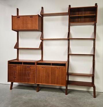 Vintage modulair semi-losstaand wandsysteem Elementa beschikbaar voor biedingen