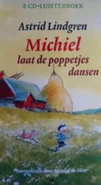 Luisterboek Michiel laat de poppetjes dansen, Ophalen of Verzenden, Astrid Lindgren, Cd, Kind