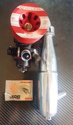Nitro motor REDS 721 Corsa (MR design) 3.5cc, Hobby en Vrije tijd, Verzenden, Auto offroad, Zo goed als nieuw, Schaal 1:8