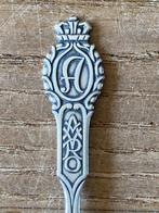 Vintage verzilverde GN Gero 90 theelepel monogram letter A, Antiek en Kunst, Antiek | Bestek, Ophalen of Verzenden