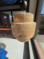 IKEA Sinnerlig hanglamp bamboe 50 cm, Ophalen, 50 tot 75 cm, Hout, Zo goed als nieuw