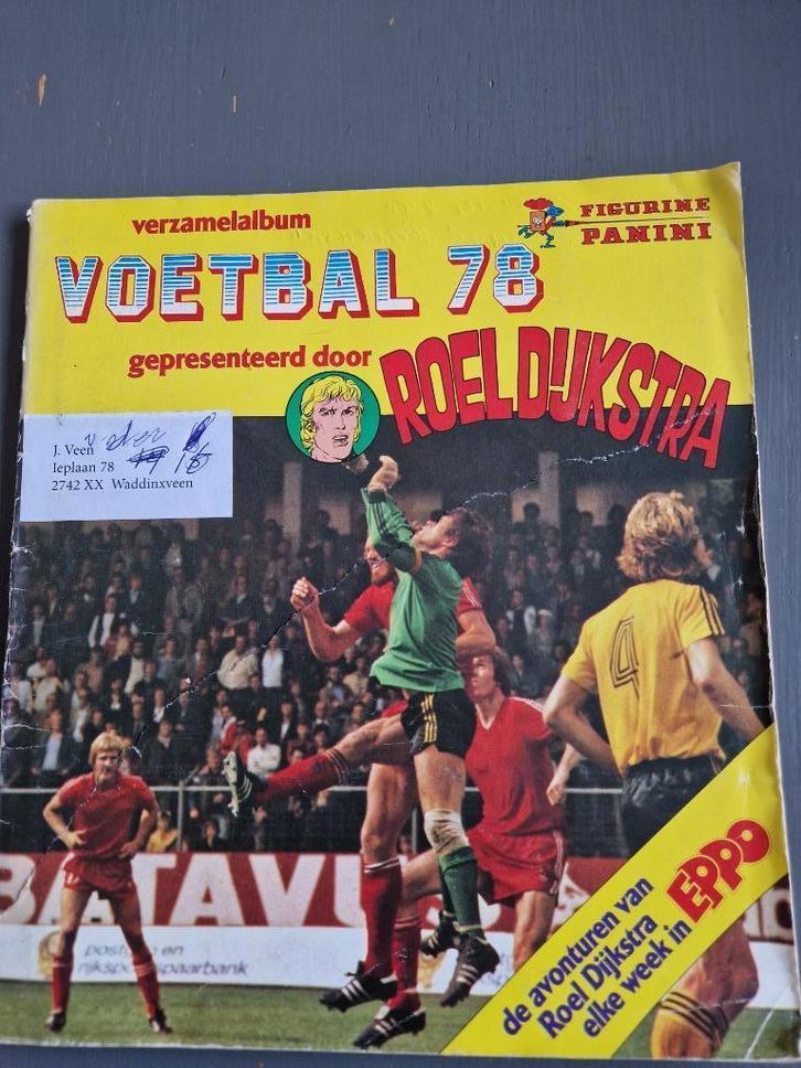 panini voetbal 78, Verzamelen, Sportartikelen en Voetbal, Gebruikt, Ophalen of Verzenden