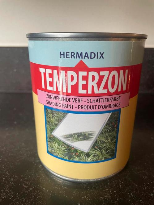 Temperzon Verf - 750ml - Zonwerende Verf, Doe-het-zelf en Verbouw, Verf, Beits en Lak, Nieuw, Verf, Minder dan 5 liter, Overige kleuren