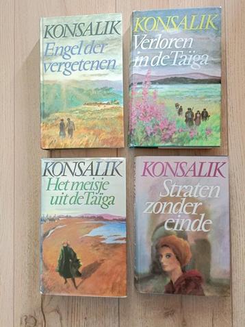 6 Mooie romans van de Duitse schrijver "Konsalik". beschikbaar voor biedingen