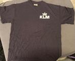 Klm tshirt, Kleding | Heren, Ophalen of Verzenden, Gedragen, Maat 48/50 (M), Zwart