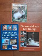 3 boeken over konijnen en knaagdieren samen 7,50 euro, Ophalen of Verzenden, Zo goed als nieuw