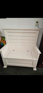 Houten bankje speelgoedkist met opbergruimte, Ophalen of Verzenden, Zo goed als nieuw, Overige typen