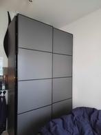 Ikea kast PAX / MEHAMN 150x66x236 cm grijs, Huis en Inrichting, Kasten | Kledingkasten, Ophalen, Met deur(en), Gebruikt, 100 tot 150 cm