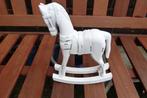 Decoratie wit houten paard, Huis en Inrichting, Woonaccessoires | Overige, Ophalen of Verzenden, Zo goed als nieuw