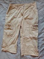 Zandkleur driekwart broek dames mt 36, Kleding | Dames, Broeken en Pantalons, Beige, Ophalen of Verzenden, Zo goed als nieuw, Driekwart
