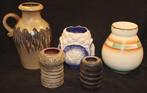 5 Keramische vazen: Scheurich, Burleigh en Mobach, Ophalen of Verzenden