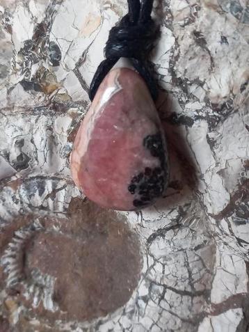 Rhodochrosiet hanger  beschikbaar voor biedingen
