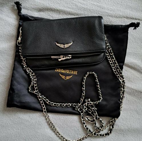 Zadig en Voltaire Rock Nano Tas Zadig & Voltaire met Bon Etc, Sieraden, Tassen en Uiterlijk, Tassen | Damestassen, Nieuw, Schoudertasje