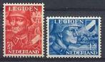 Nederland NVPH nr 402/3 ongebruikt Legioenzegels 1942, Postzegels en Munten, Postzegels | Nederland, Verzenden, Na 1940, Postfris