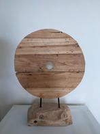 Teakhout ornament ∅40 cm H52 cm, Ophalen of Verzenden, Zo goed als nieuw
