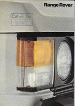 Range Rover brochure folder (RO25), Verzenden, Zo goed als nieuw, Overige merken