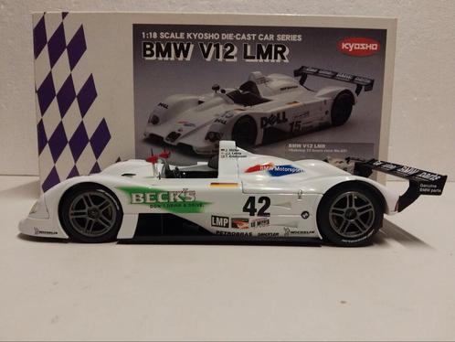 BMW V12 LMR Winner Le Mans Sebring 1999 KYOSHO 1:18 KRD, Hobby en Vrije tijd, Modelauto's | 1:18, Zo goed als nieuw, Auto, Kyosho