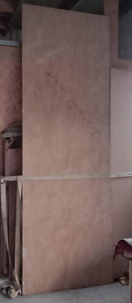 Grote plaat paneel triplex 105x310cm, Doe-het-zelf en Verbouw, Ophalen, Gebruikt, Multiplex, Minder dan 20 mm