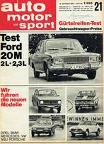 AMS 1967 nr. 21 (o.a. Ford 20M TS - Alfa Giulia - Glas 1304), Boeken, Auto's | Folders en Tijdschriften, Verzenden, Gelezen, Algemeen