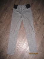 Zwart wit geruite tregging maat S, Kleding | Dames, Broeken en Pantalons, Zwart, Ophalen of Verzenden, Onbekend, Maat 36 (S)