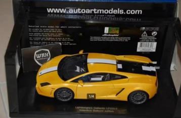 1:18 LAMBORGHINI GALLARDO BALBONI giallo Autoart 74632 WRH beschikbaar voor biedingen