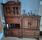 Mooie Eikenhouten Kast, Ophalen, Gebruikt, 25 tot 50 cm, 200 cm of meer