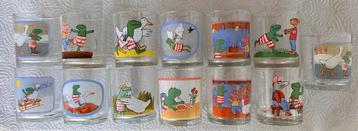 Kikker en zijn vriendjes drinkglazen - Max Velthuijs beschikbaar voor biedingen