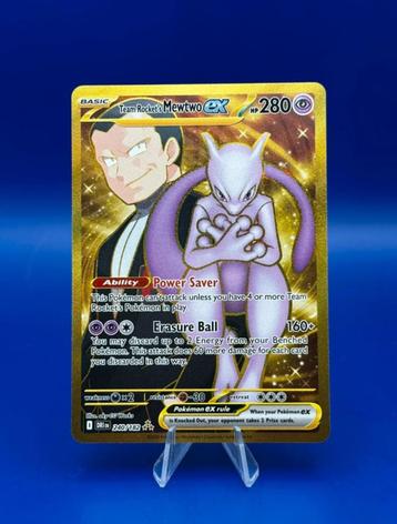 Team rocket’s Mewtwo ex 240/182 beschikbaar voor biedingen
