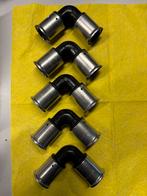 5x HENCO 90 graden bocht 32x3.0, Ophalen of Verzenden, Zo goed als nieuw