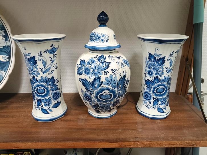 Delfts Blauw Kaststel - Royal Delft, Antiek en Kunst, Antiek | Keramiek en Aardewerk, Ophalen of Verzenden