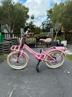 Popal Cooper 16 inch roze meisjes fiets, Fietsen en Brommers, Fietsen | Meisjes, Ophalen, Gebruikt, Popal Cooper, Handrem