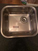 Nieuwe RVS spoelbak - spoelblad - wastafel - wasbak #1, Minder dan 50 cm, Nieuw, Ophalen of Verzenden, Minder dan 25 cm