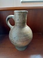 17e-eeuwse antieke steengoed kan, kruik Bouffioulx, Antiek en Kunst, Ophalen of Verzenden